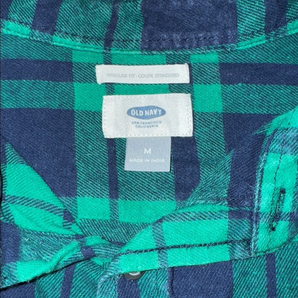 ✨2/$20 Men’s Old Navy Button Down Flannel Shirt - Picture 3 of 4
